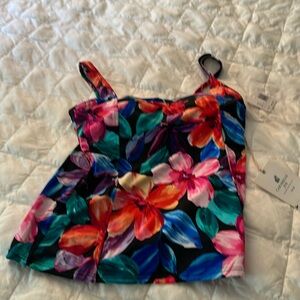 Caribbean Joe swim top